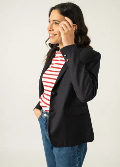 Saint James Shell Jackets & Raincoats*Ste Cécile blazer jacket Navy