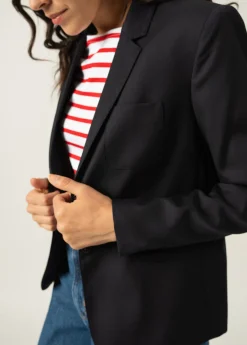 Saint James Shell Jackets & Raincoats*Ste Cécile blazer jacket Navy