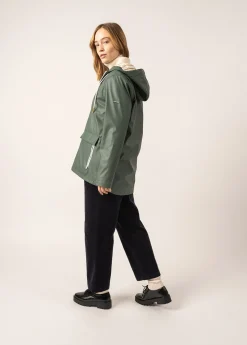 Saint James Shell Jackets & Raincoats*Ste Gabrielle hooded raincoat Vegetal