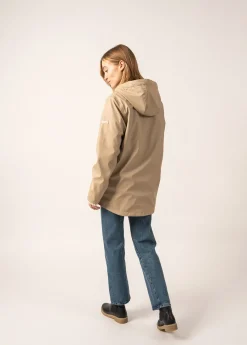 Saint James Shell Jackets & Raincoats*Ste Gabrielle hooded raincoat Naturel