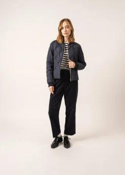 Saint James Jumpers, Cardigans, Jackets*Ste Izia Quilted Jacket Amiral