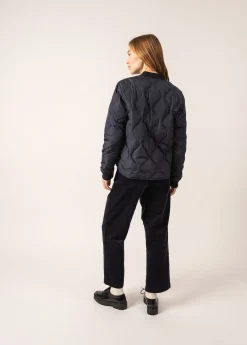 Saint James Jumpers, Cardigans, Jackets*Ste Izia Quilted Jacket Amiral