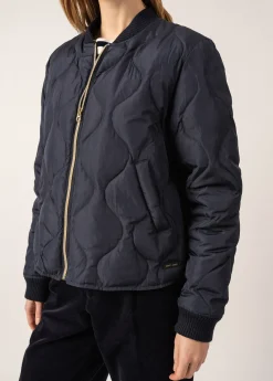 Saint James Jumpers, Cardigans, Jackets*Ste Izia Quilted Jacket Amiral