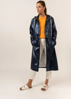 Saint James Shell Jackets & Raincoats*Ste Louna long raincoat Marine