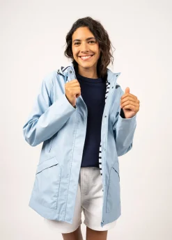 Saint James Shell Jackets & Raincoats*Ste Morgane parka Ciel