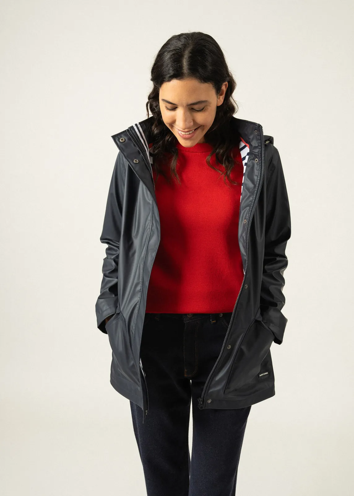 Saint James Shell Jackets & Raincoats*Ste Morgane parka Marine