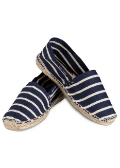 Saint James Accessories|Accessories*Striped espadrilles for men Marine/blanc