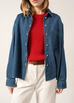 Saint James Shirts & Blouses*Téa Denim Shirt Cooperjean