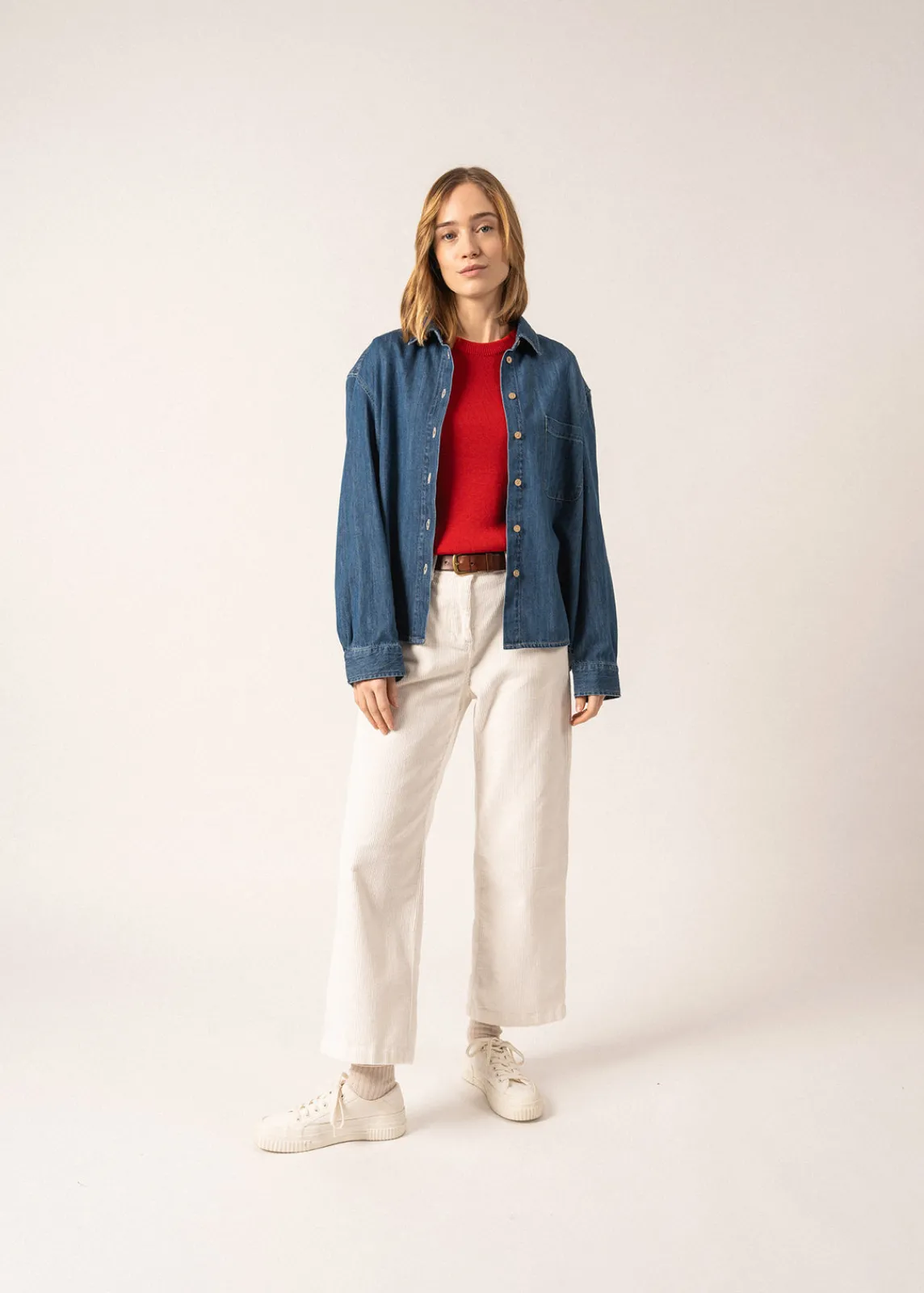 Saint James Shirts & Blouses*Téa Denim Shirt Cooperjean