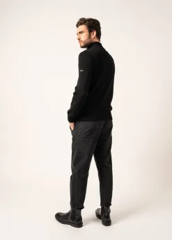 Saint James Jumpers & Cardigans*Tarbes high neck jumper Noir