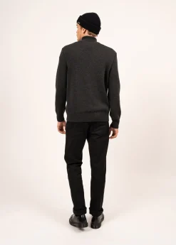Saint James Jumpers & Cardigans*Tarbes high neck jumper Anthracite