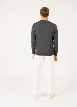 Saint James Sailor Jumpers|Sailor Jumpers*Terre-Mer sailor jumper Grisfonce/blanc