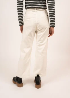 Saint James Trousers & Shorts*Tess Velvet Trousers Blancd'hiver