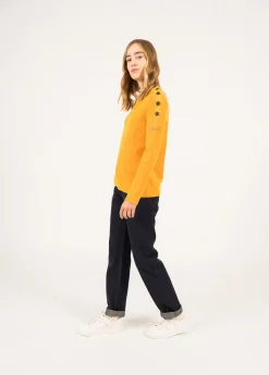 Saint James Jumpers, Cardigans, Jackets*Transmission sailor jumper in Merino wool Marine