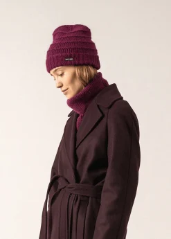Saint James Hats & Beanies*Valais Mohair Beanie Prune
