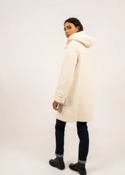 Saint James Coats & Peacoats*Venus classic duffle-coat Blancd'hiver