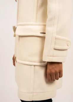 Saint James Coats & Peacoats*Venus classic duffle-coat Blancd'hiver
