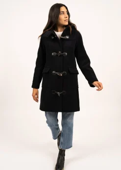 Saint James Coats & Peacoats*Venus classic duffle-coat Navy