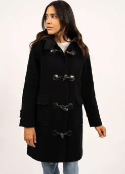 Saint James Coats & Peacoats*Venus classic duffle-coat Navy