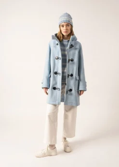 Saint James Coats & Peacoats*Venus classic duffle-coat Ciel