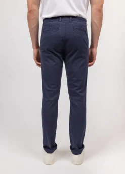 Saint James Trousers & Shorts*Voile Eté chino pants Marine