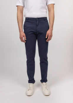 Saint James Trousers & Shorts*Voile Eté chino pants Marine