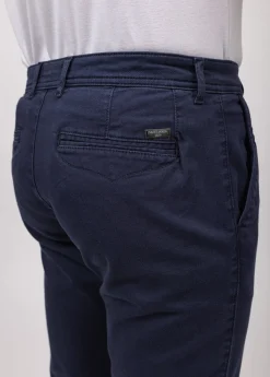 Saint James Trousers & Shorts*Voile Eté chino pants Marine