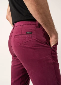 Saint James Trousers & Shorts*Voile Hiver chino pants Prune