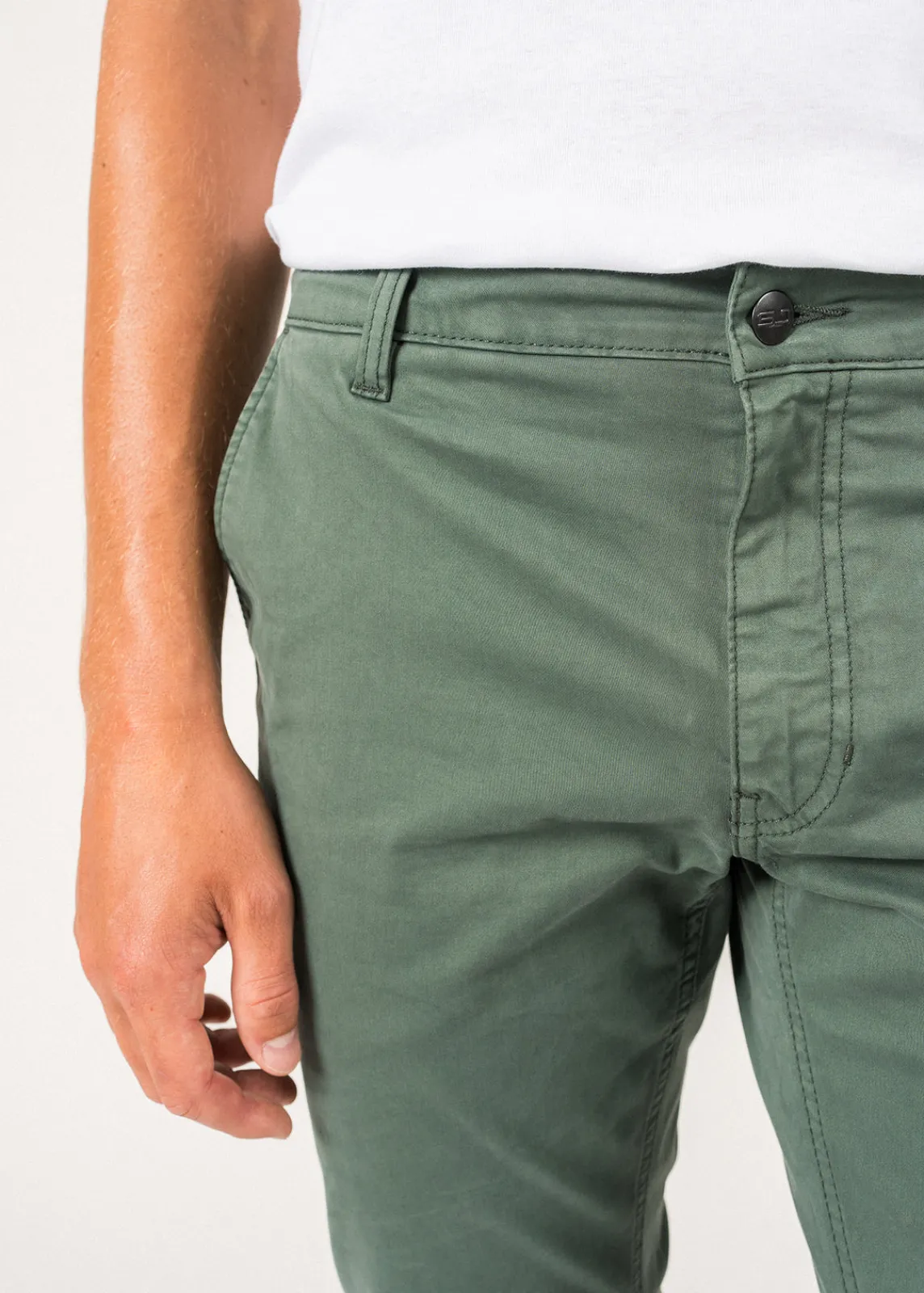 Saint James Trousers & Shorts*Voile Hiver chino pants Vegetal