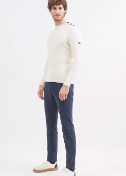 Saint James Trousers & Shorts*Voile Hiver chino pants Amiral