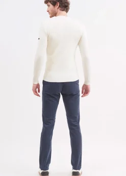 Saint James Trousers & Shorts*Voile Hiver chino pants Amiral