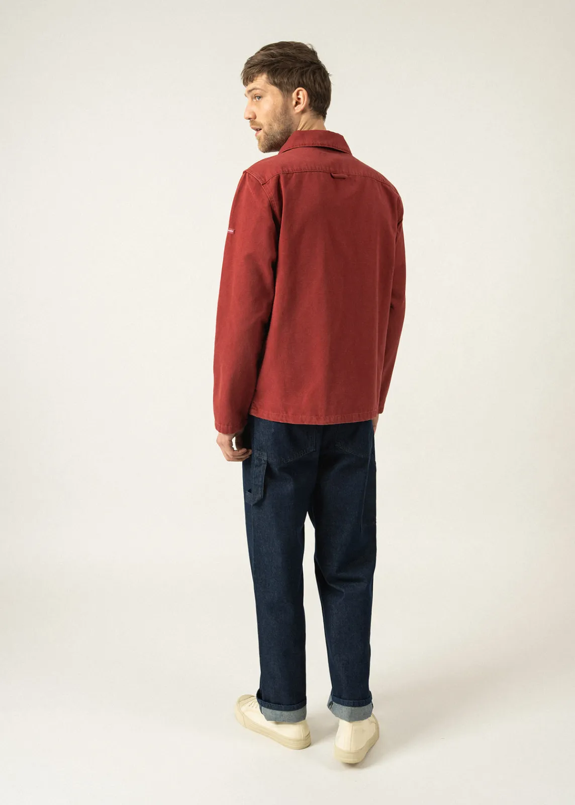 Saint James Shell Jackets & Raincoats*Zephyr smock style jacket Brique